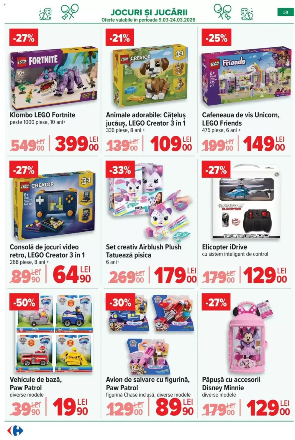 Catalogul cu oferte Carrefour valabil de la 09.03.2026 - Pagina 53.