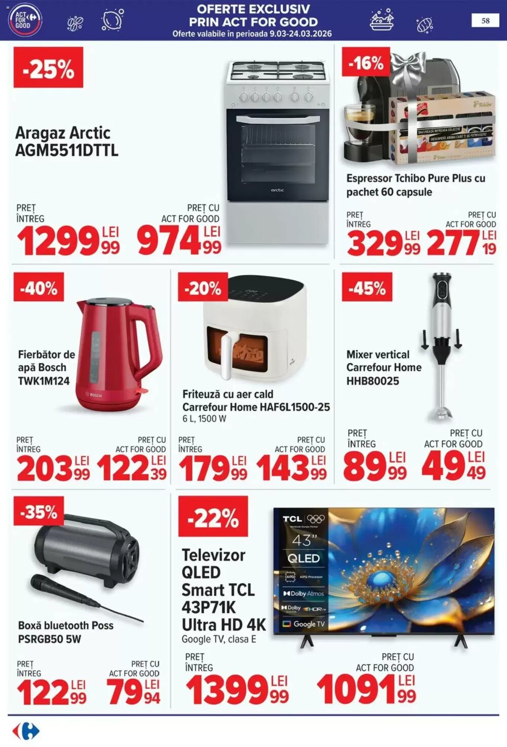 Catalogul cu oferte Carrefour valabil de la 09.03.2026 - Pagina 61.
