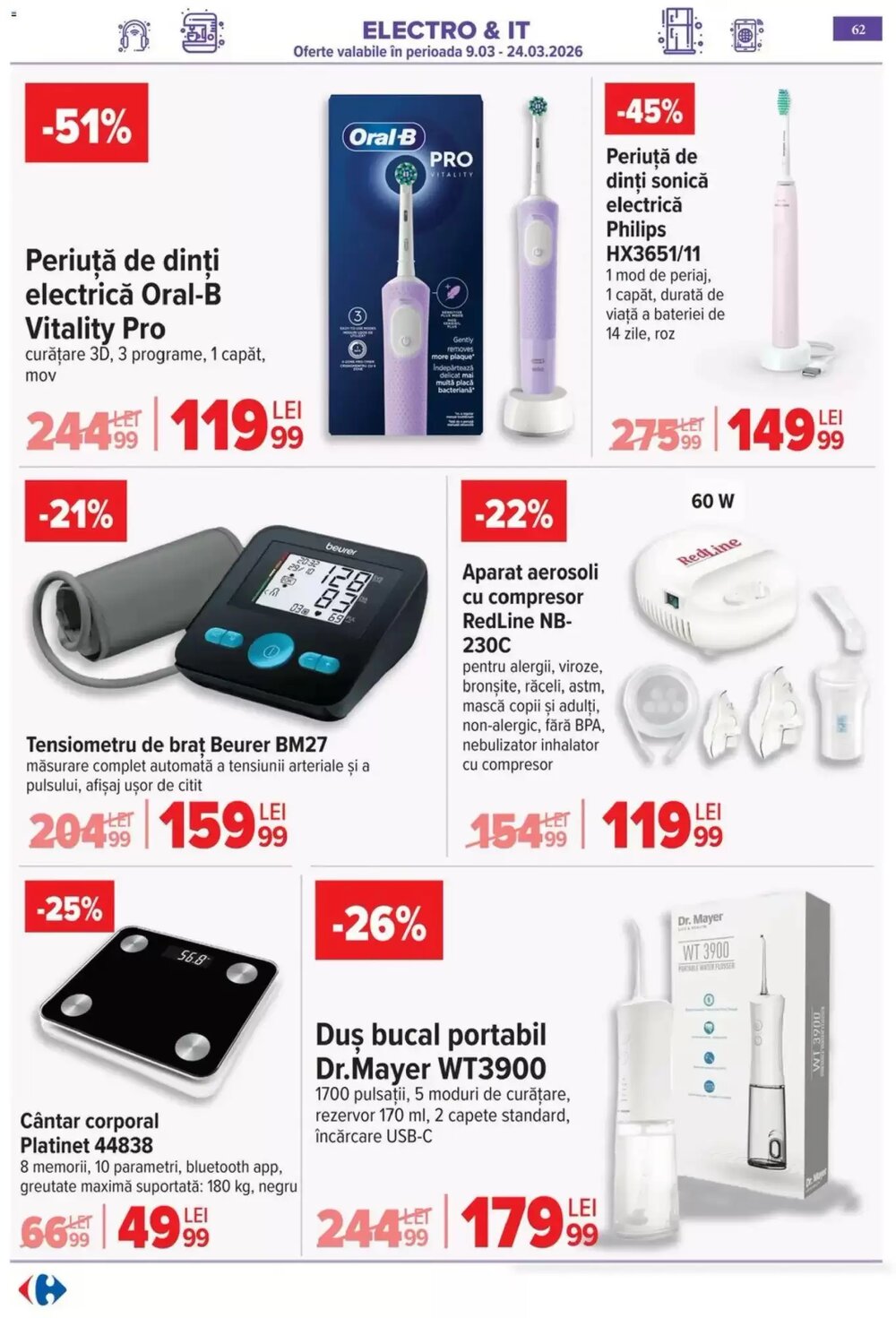 Catalogul cu oferte Carrefour valabil de la 09.03.2026 - Pagina 65.