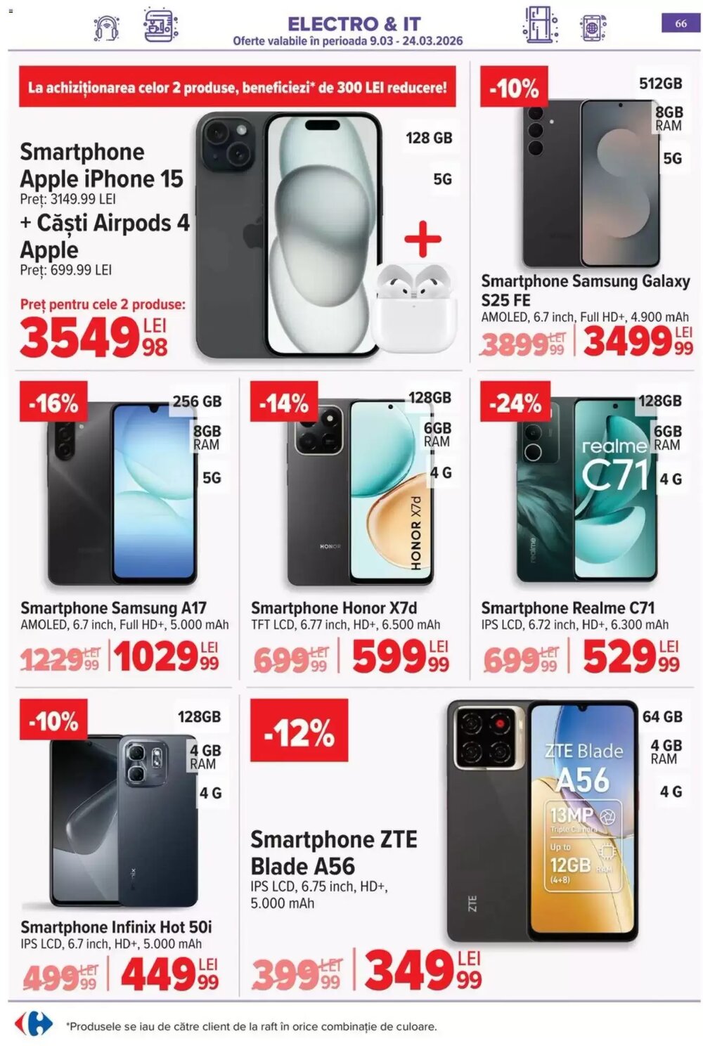 Catalogul cu oferte Carrefour valabil de la 09.03.2026 - Pagina 69.