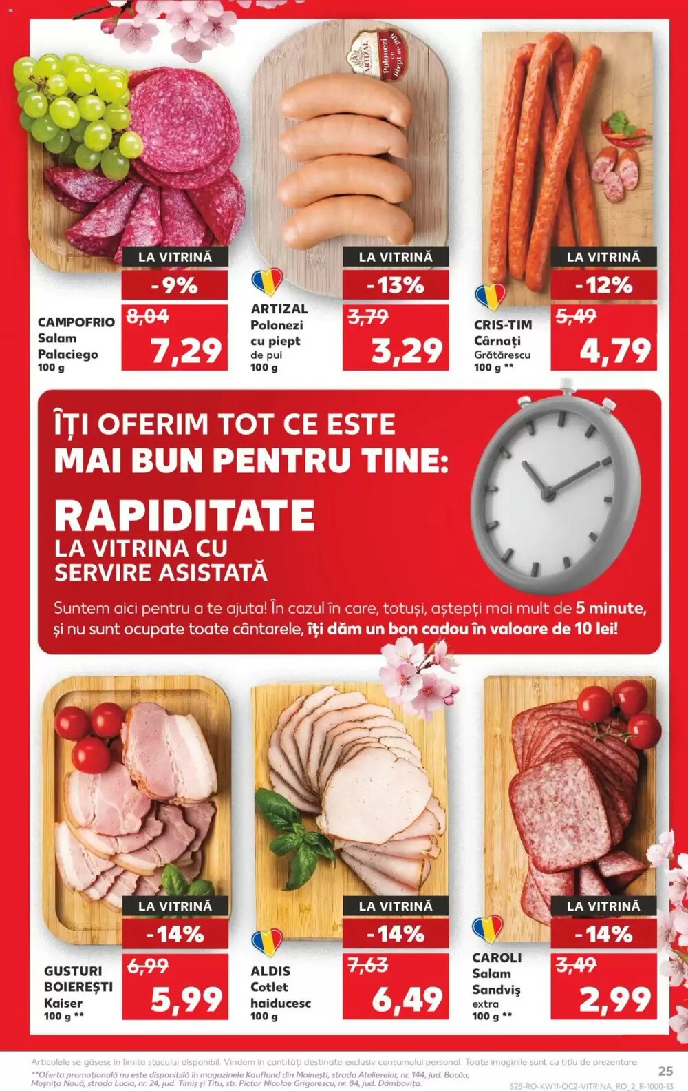 Catalogul cu oferte Kaufland valabil de la 11.03.2026 - Pagina 25.