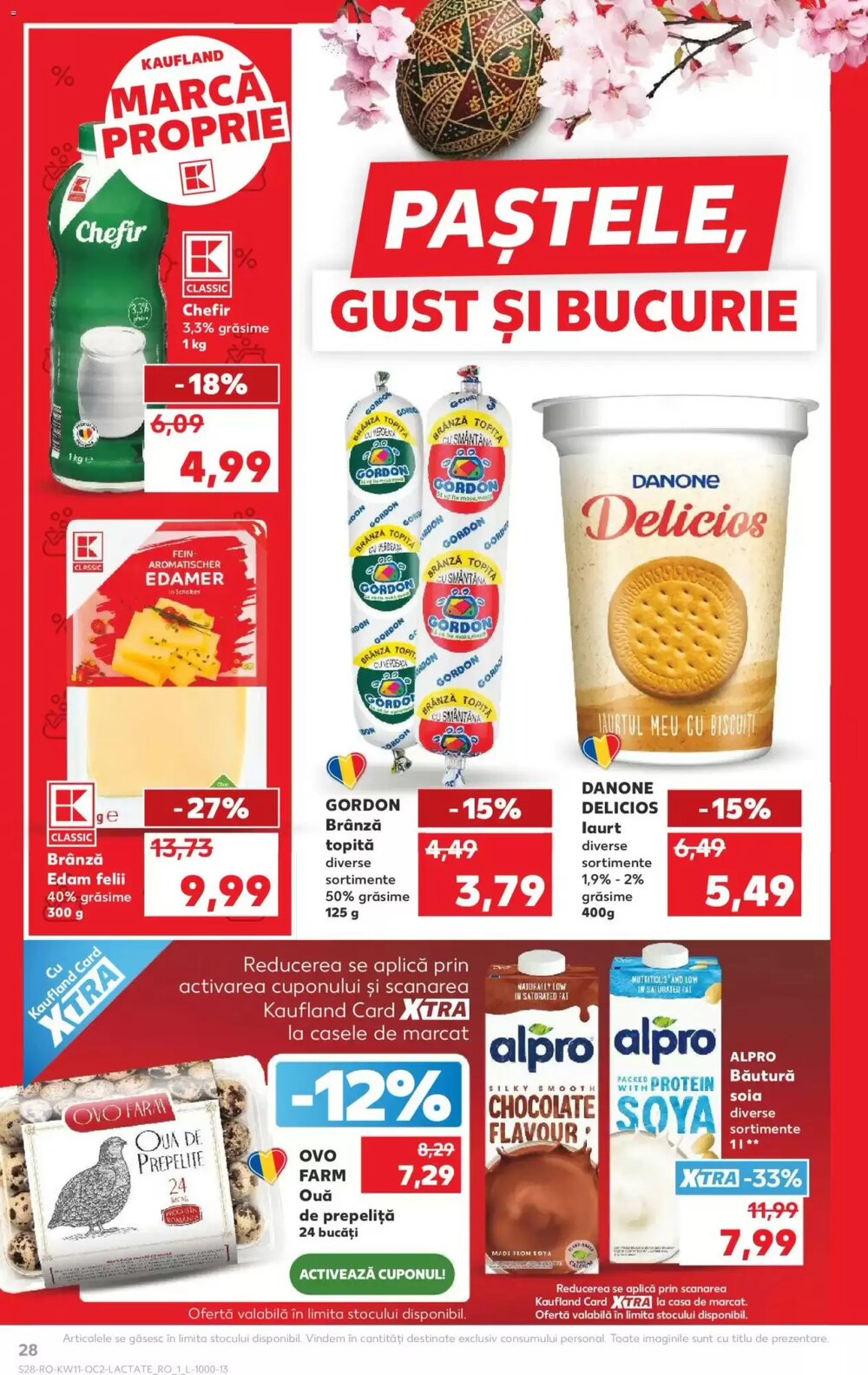 Catalogul cu oferte Kaufland valabil de la 11.03.2026 - Pagina 28.