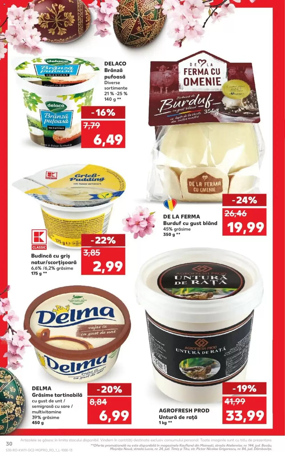 Catalogul cu oferte Kaufland valabil de la 11.03.2026 - Pagina 30.