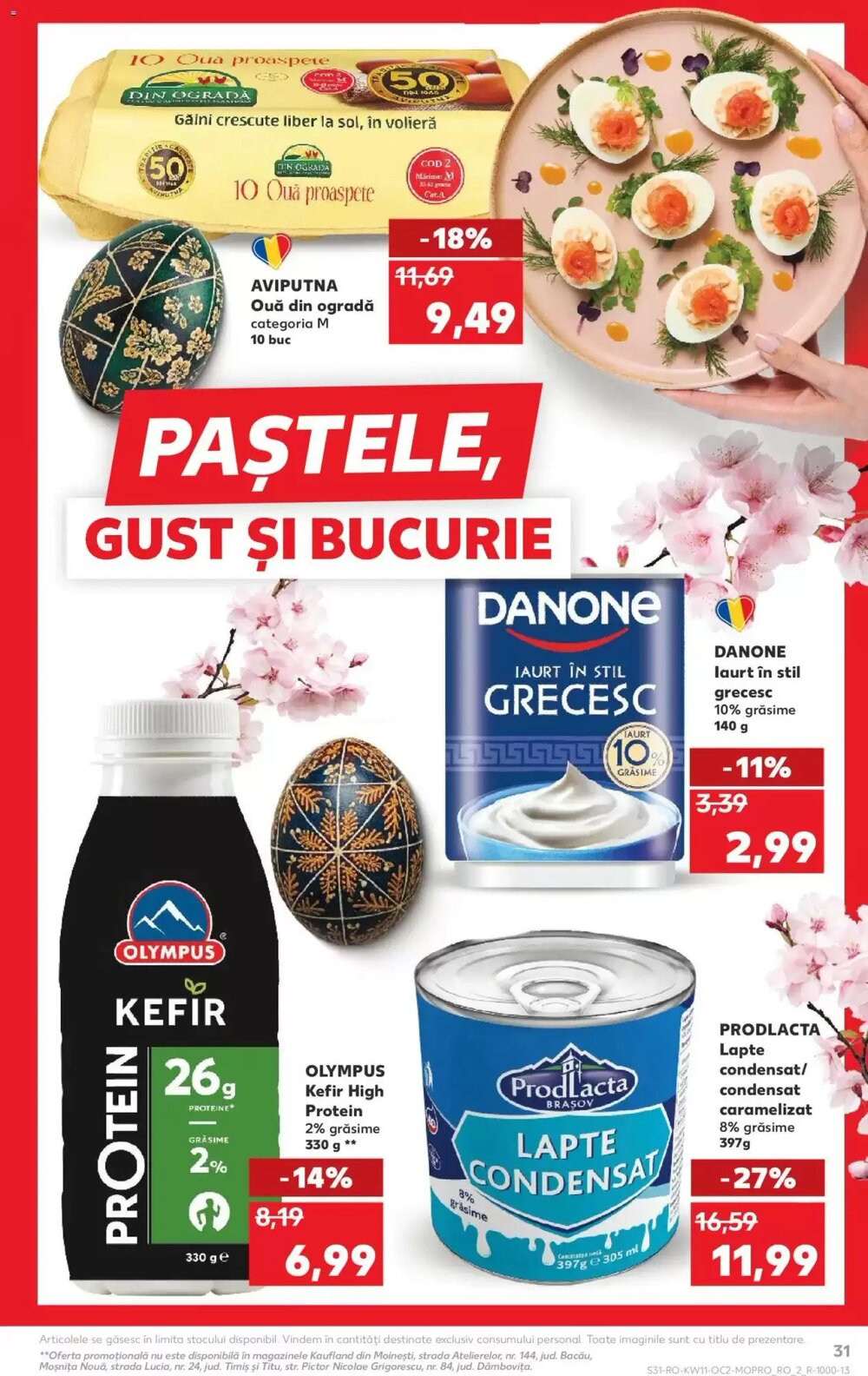 Catalogul cu oferte Kaufland valabil de la 11.03.2026 - Pagina 31.