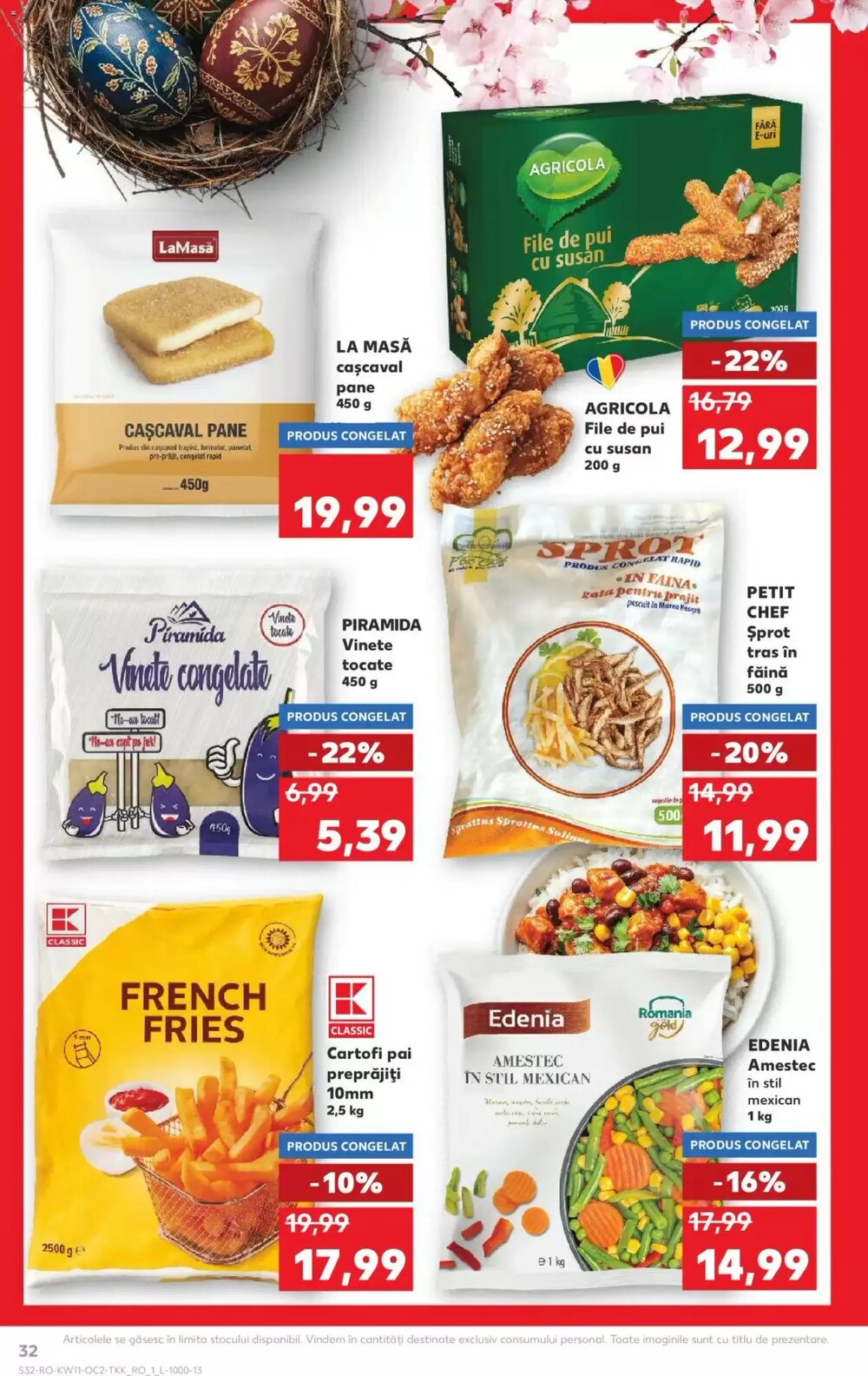 Catalogul cu oferte Kaufland valabil de la 11.03.2026 - Pagina 32.