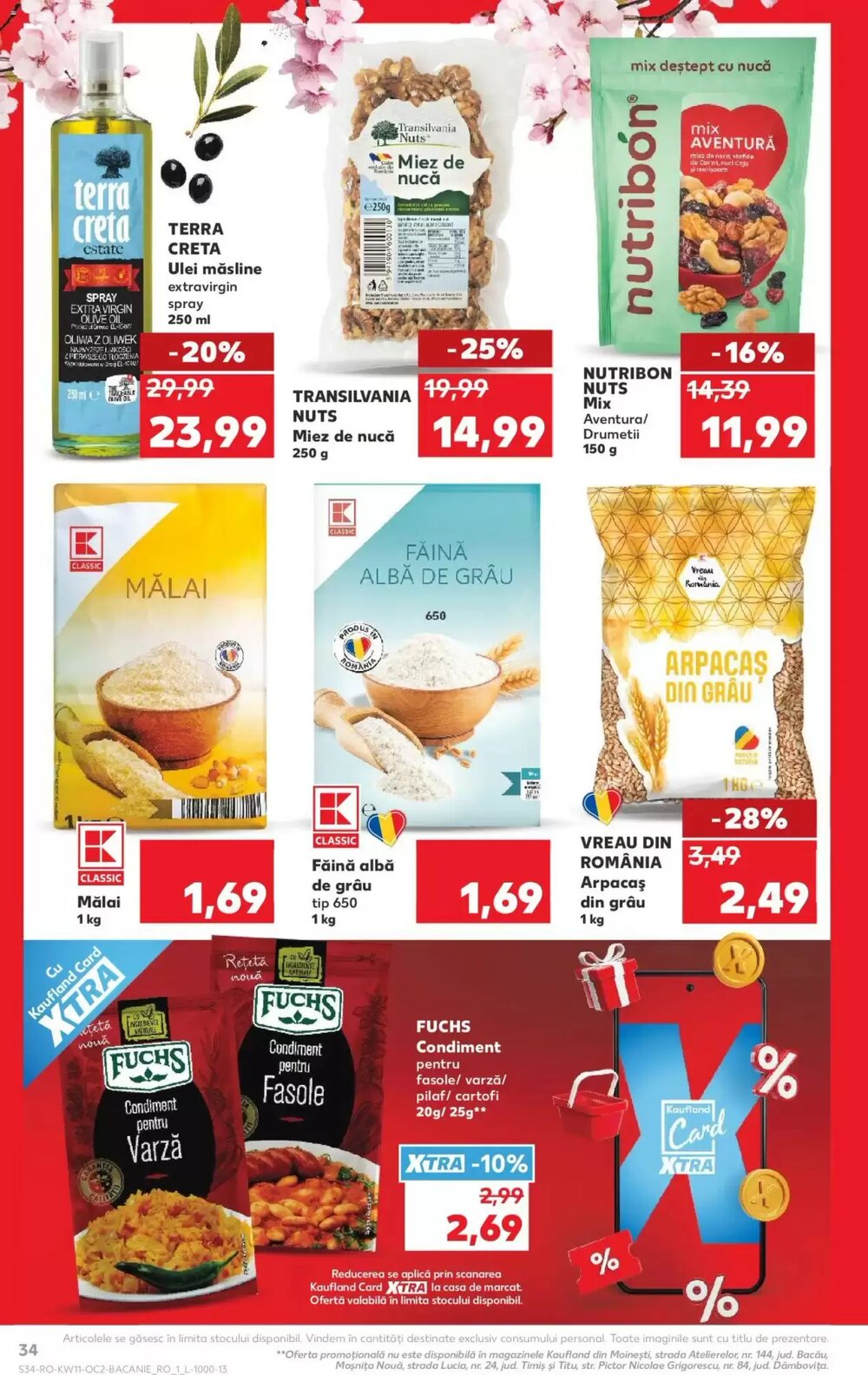 Catalogul cu oferte Kaufland valabil de la 11.03.2026 - Pagina 34.