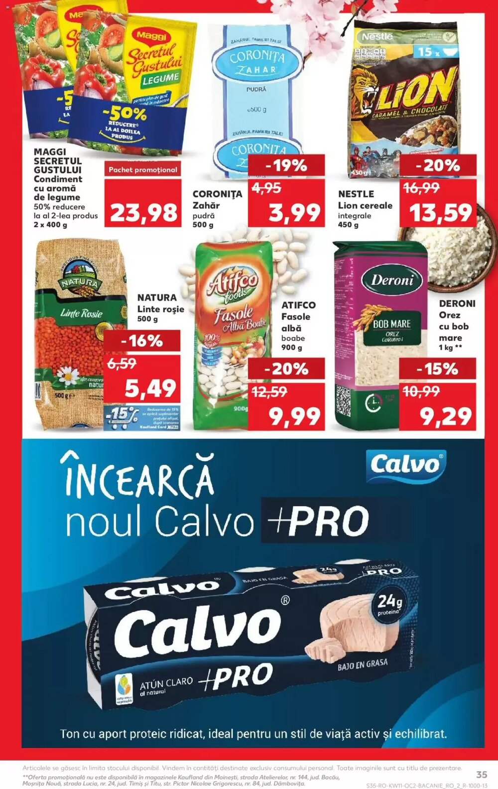 Catalogul cu oferte Kaufland valabil de la 11.03.2026 - Pagina 35.