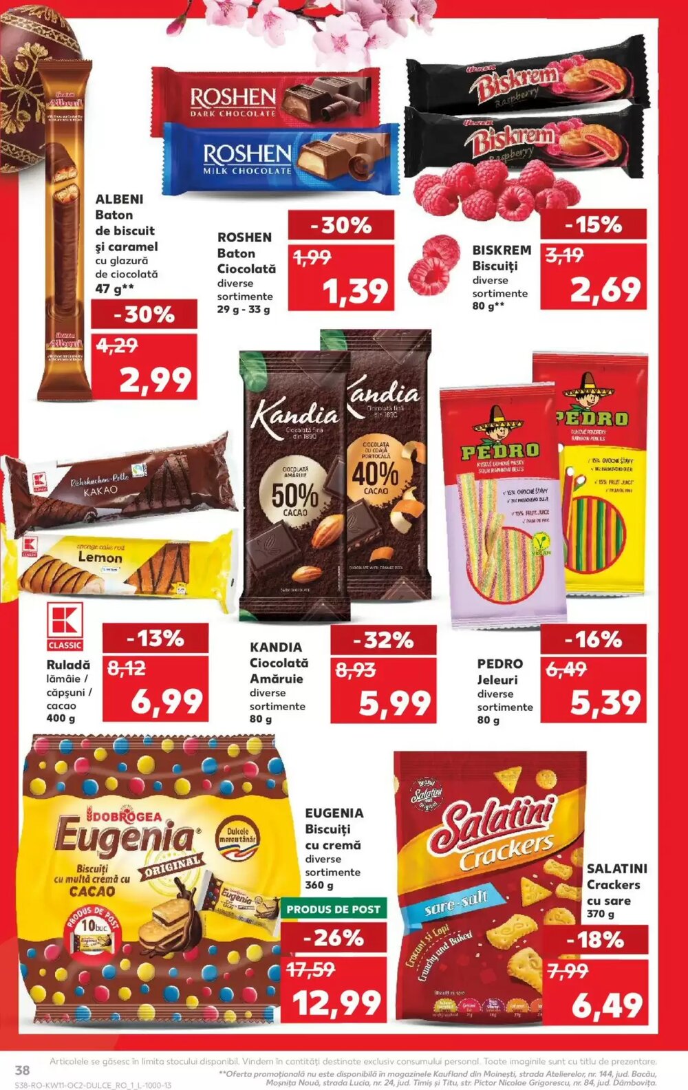 Catalogul cu oferte Kaufland valabil de la 11.03.2026 - Pagina 38.