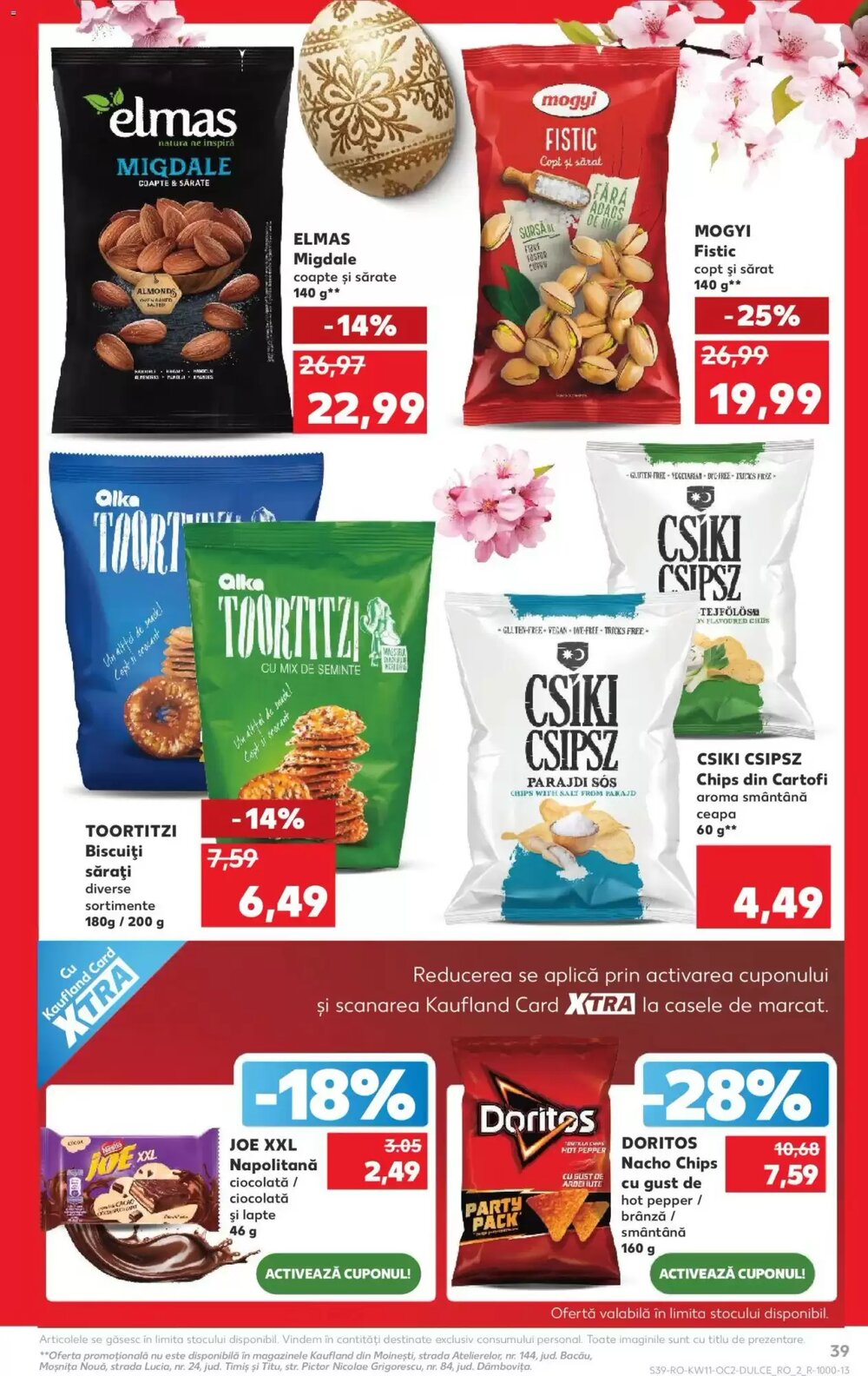 Catalogul cu oferte Kaufland valabil de la 11.03.2026 - Pagina 39.