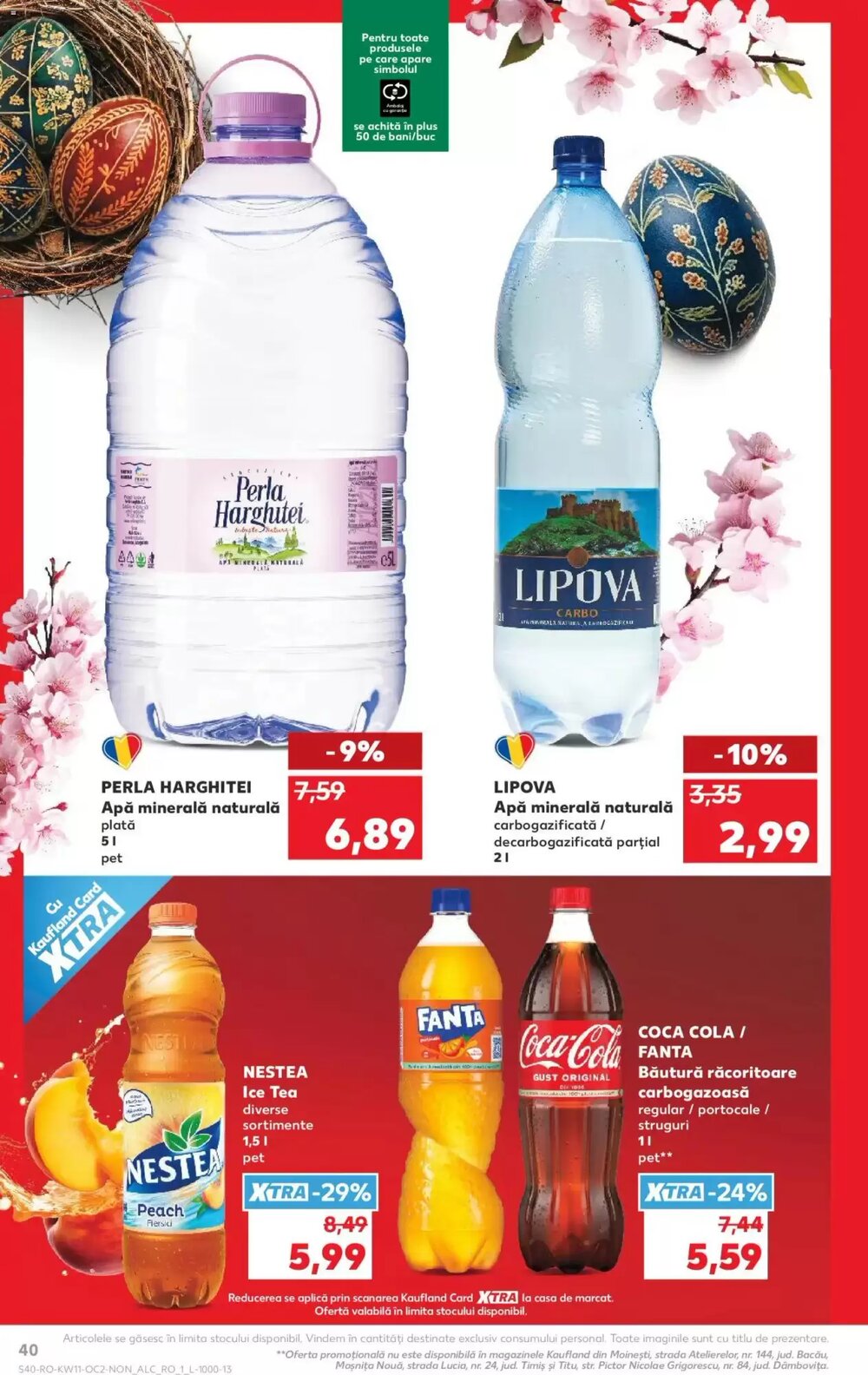 Catalogul cu oferte Kaufland valabil de la 11.03.2026 - Pagina 40.