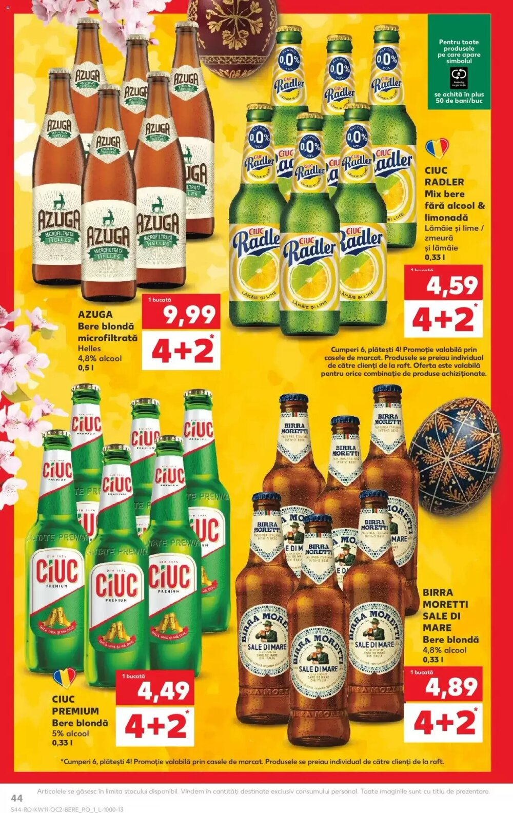 Catalogul cu oferte Kaufland valabil de la 11.03.2026 - Pagina 44.