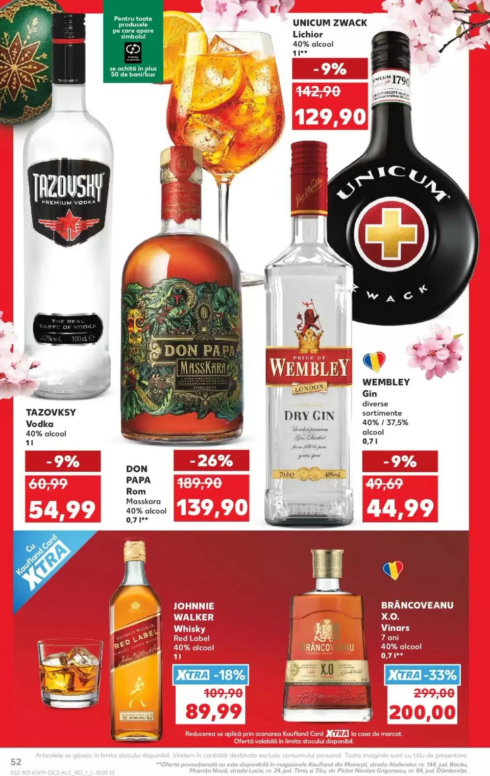 Catalogul cu oferte Kaufland valabil de la 11.03.2026 - Pagina 52.