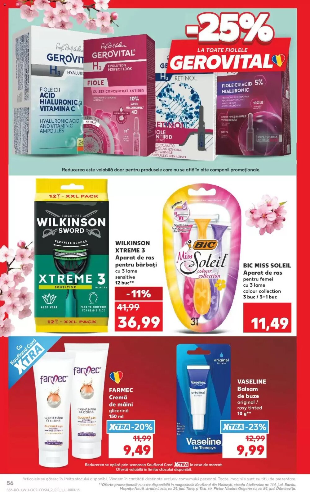 Catalogul cu oferte Kaufland valabil de la 11.03.2026 - Pagina 56.