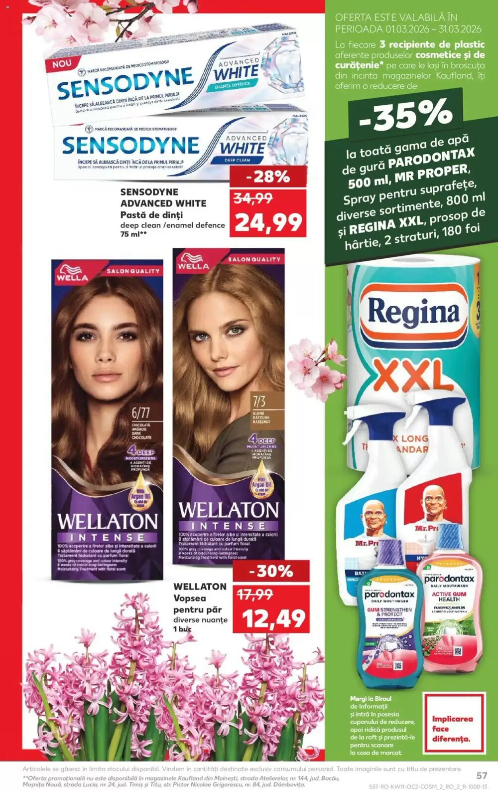 Catalogul cu oferte Kaufland valabil de la 11.03.2026 - Pagina 57.