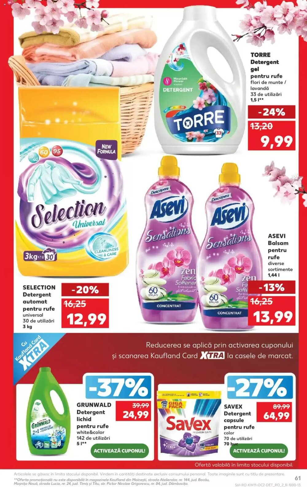 Catalogul cu oferte Kaufland valabil de la 11.03.2026 - Pagina 61.