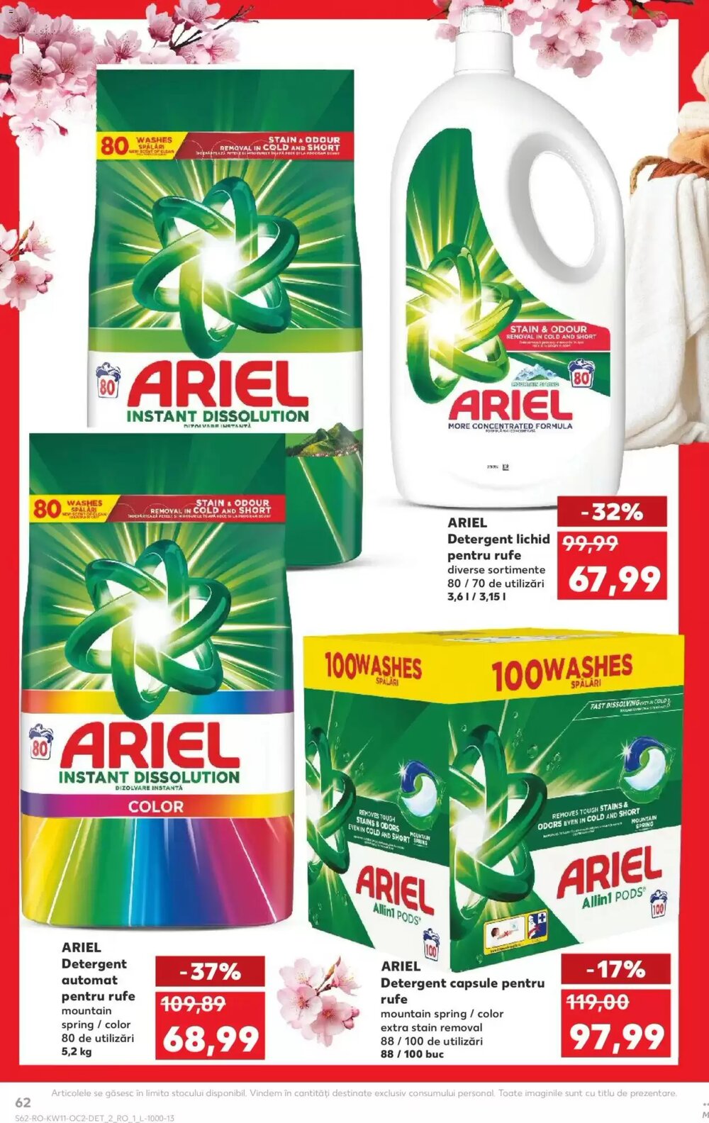 Catalogul cu oferte Kaufland valabil de la 11.03.2026 - Pagina 62.