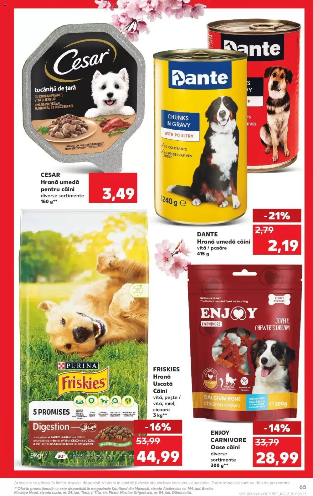 Catalogul cu oferte Kaufland valabil de la 11.03.2026 - Pagina 65.