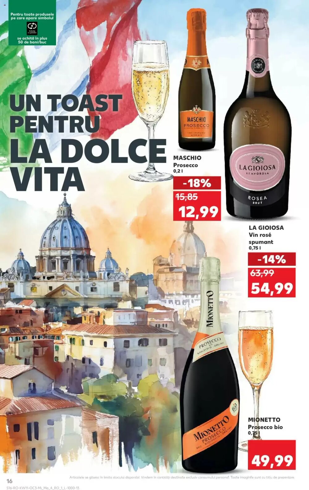 Catalogul cu oferte Kaufland valabil de la 11.03.2026 - Pagina 16.