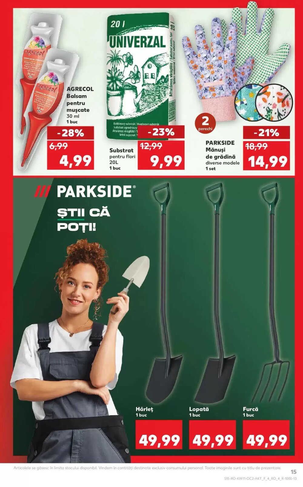 Catalogul cu oferte Kaufland valabil de la 11.03.2026 - Pagina 15.