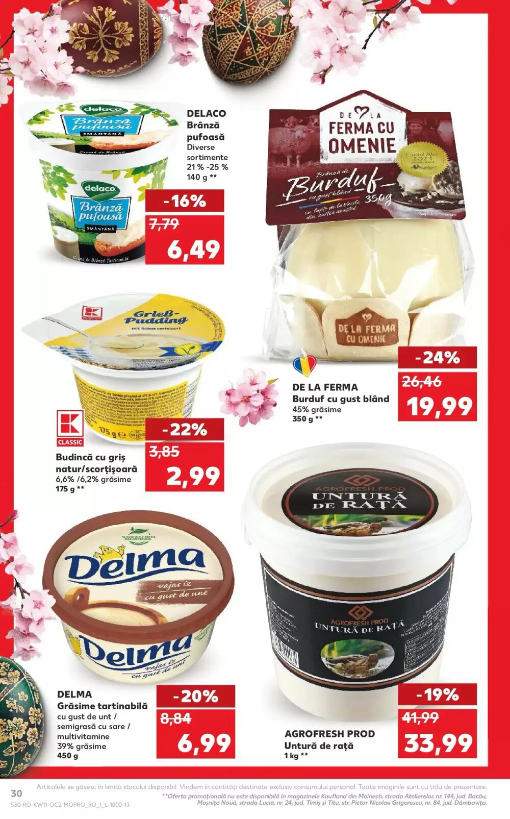 Catalogul cu oferte Kaufland valabil de la 11.03.2026 - Pagina 30.
