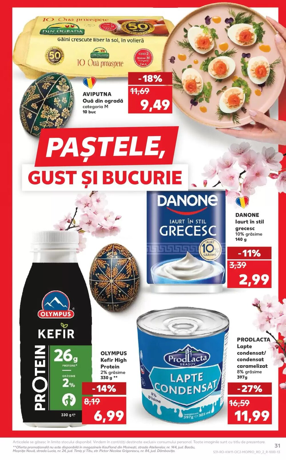 Catalogul cu oferte Kaufland valabil de la 11.03.2026 - Pagina 31.
