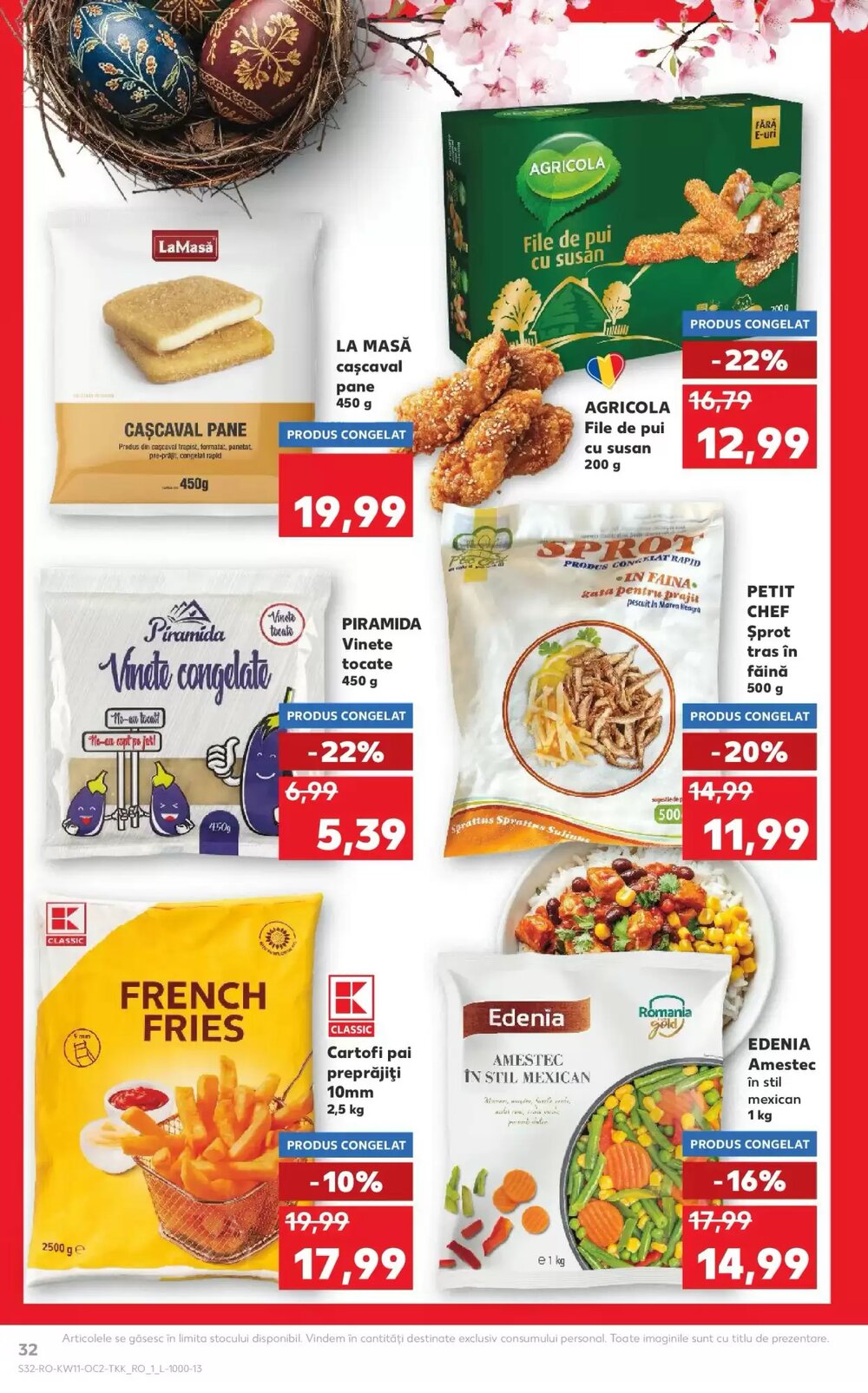 Catalogul cu oferte Kaufland valabil de la 11.03.2026 - Pagina 32.