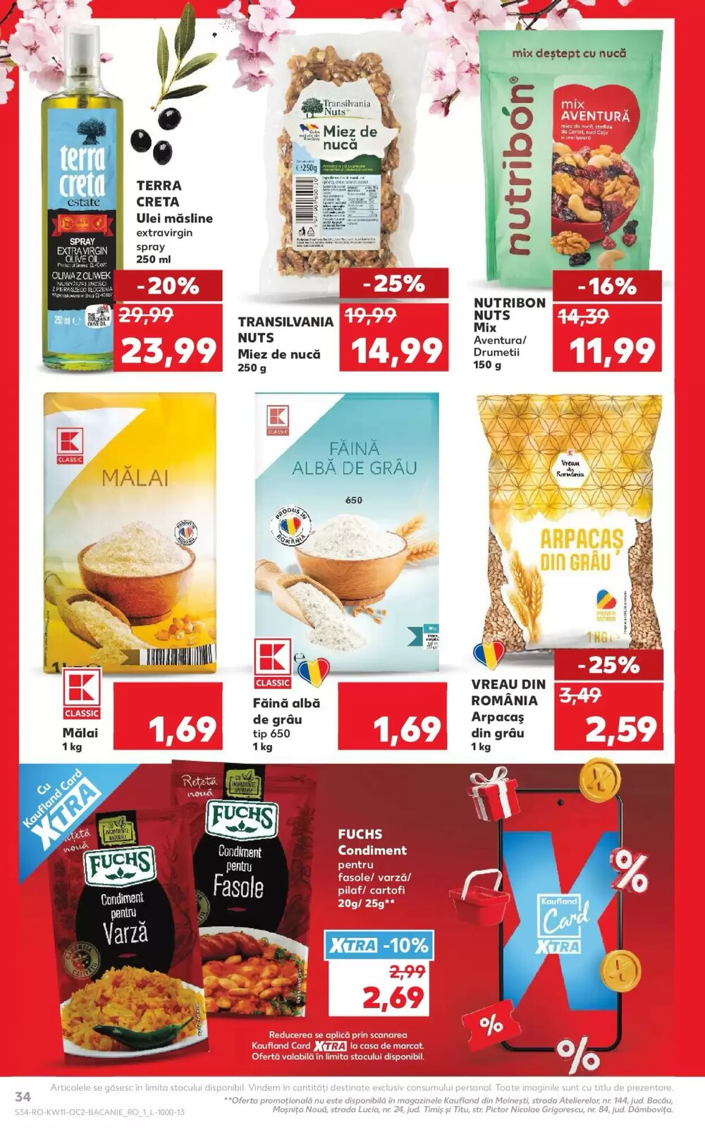 Catalogul cu oferte Kaufland valabil de la 11.03.2026 - Pagina 34.