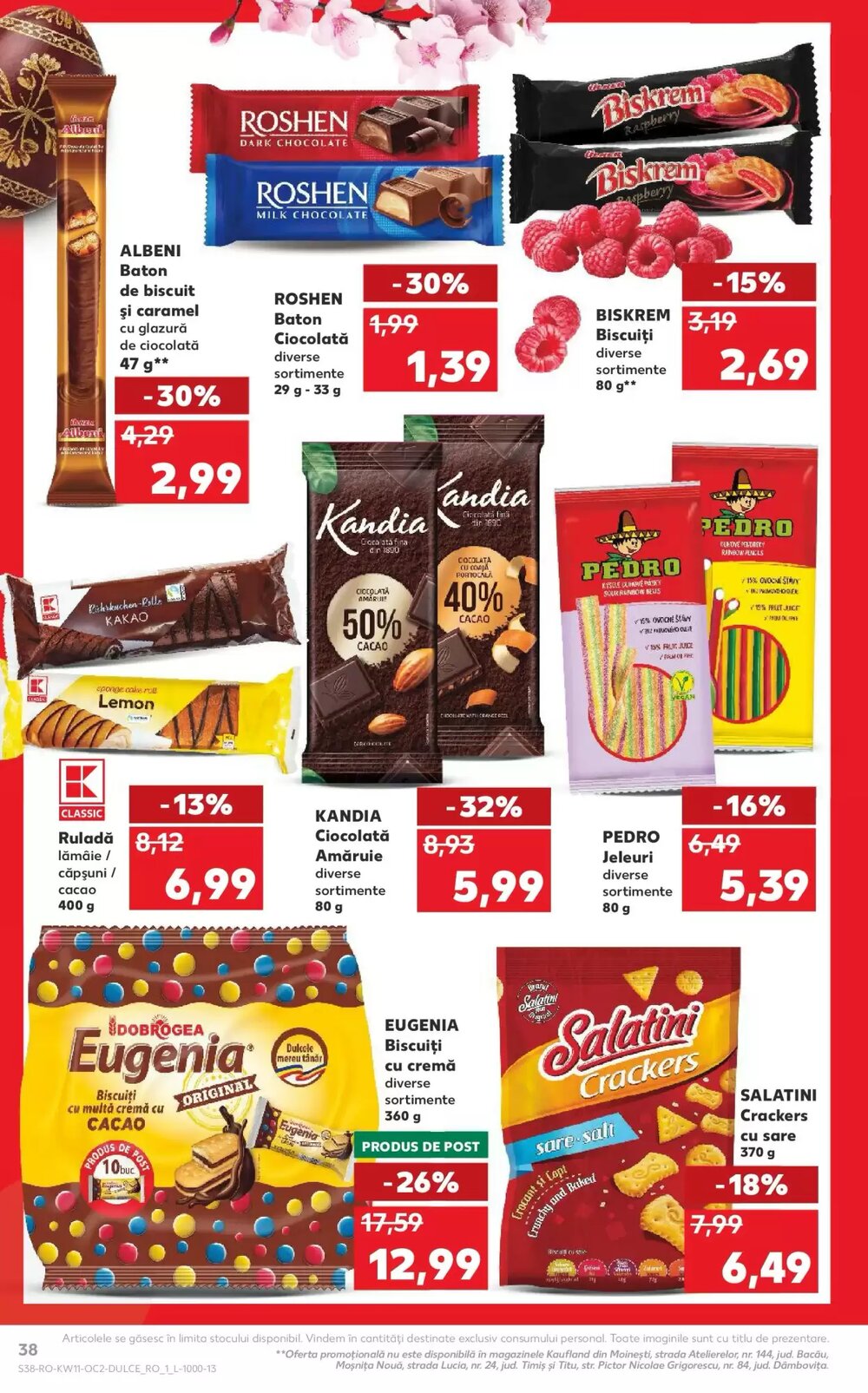 Catalogul cu oferte Kaufland valabil de la 11.03.2026 - Pagina 38.