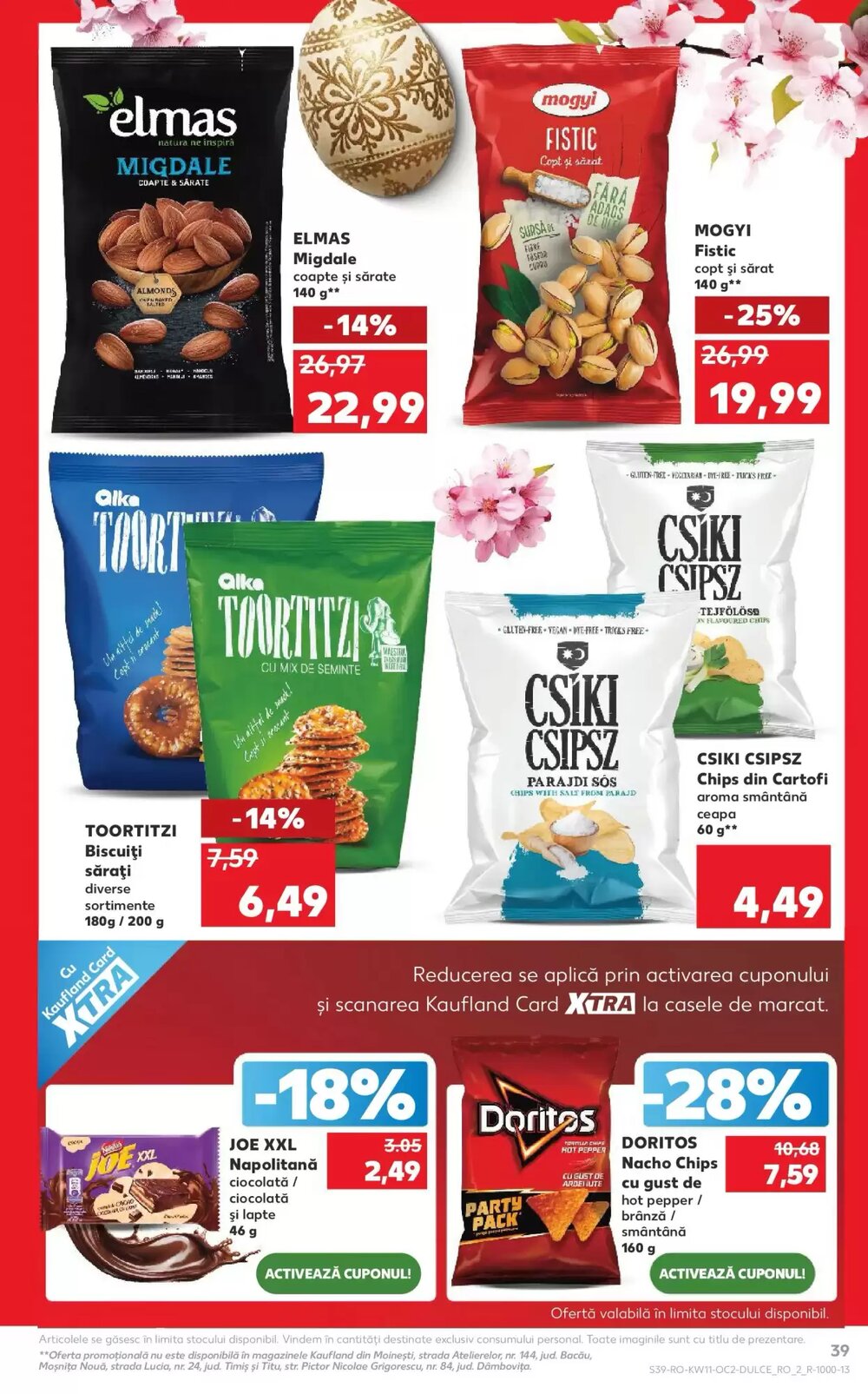 Catalogul cu oferte Kaufland valabil de la 11.03.2026 - Pagina 39.