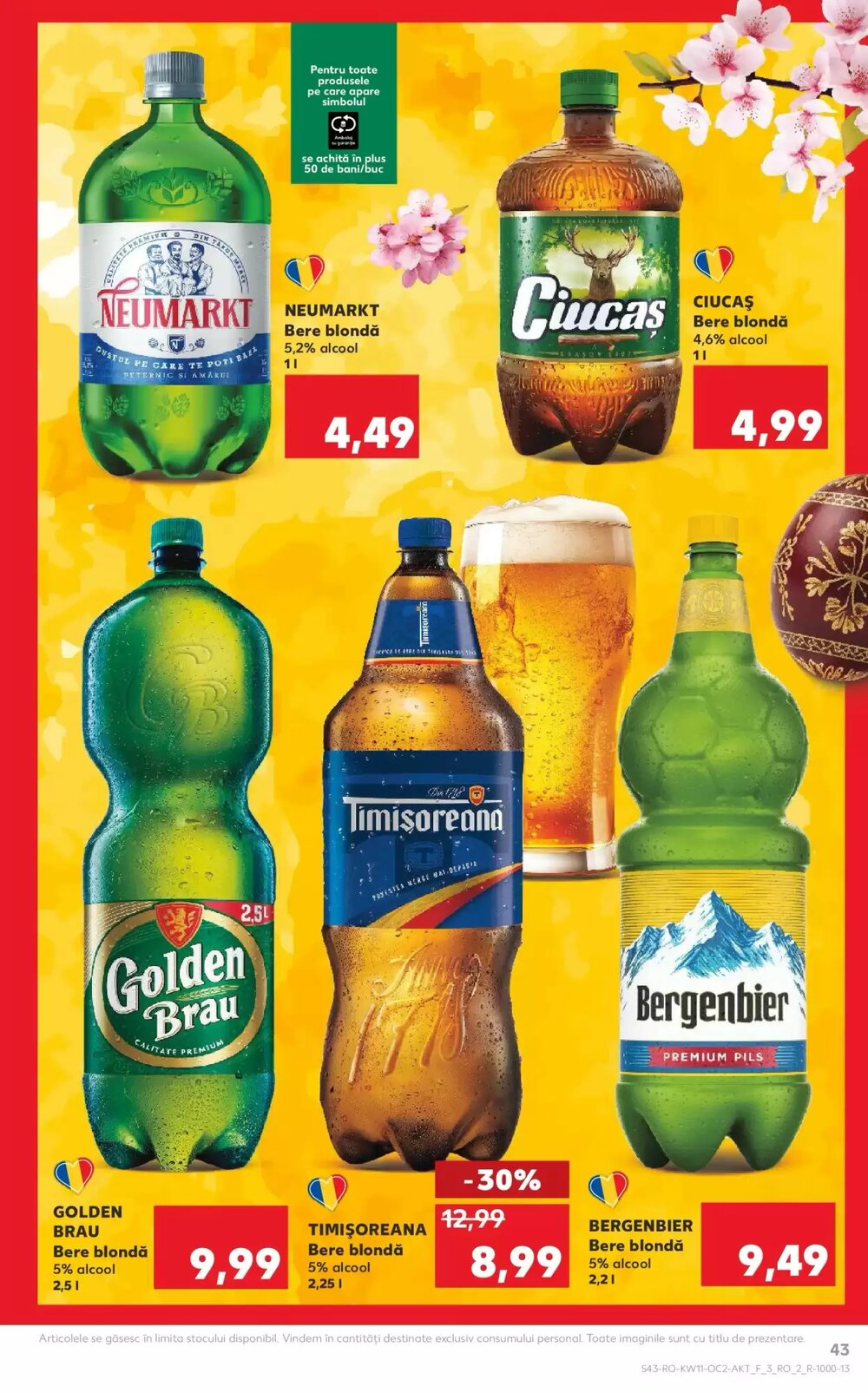 Catalogul cu oferte Kaufland valabil de la 11.03.2026 - Pagina 43.