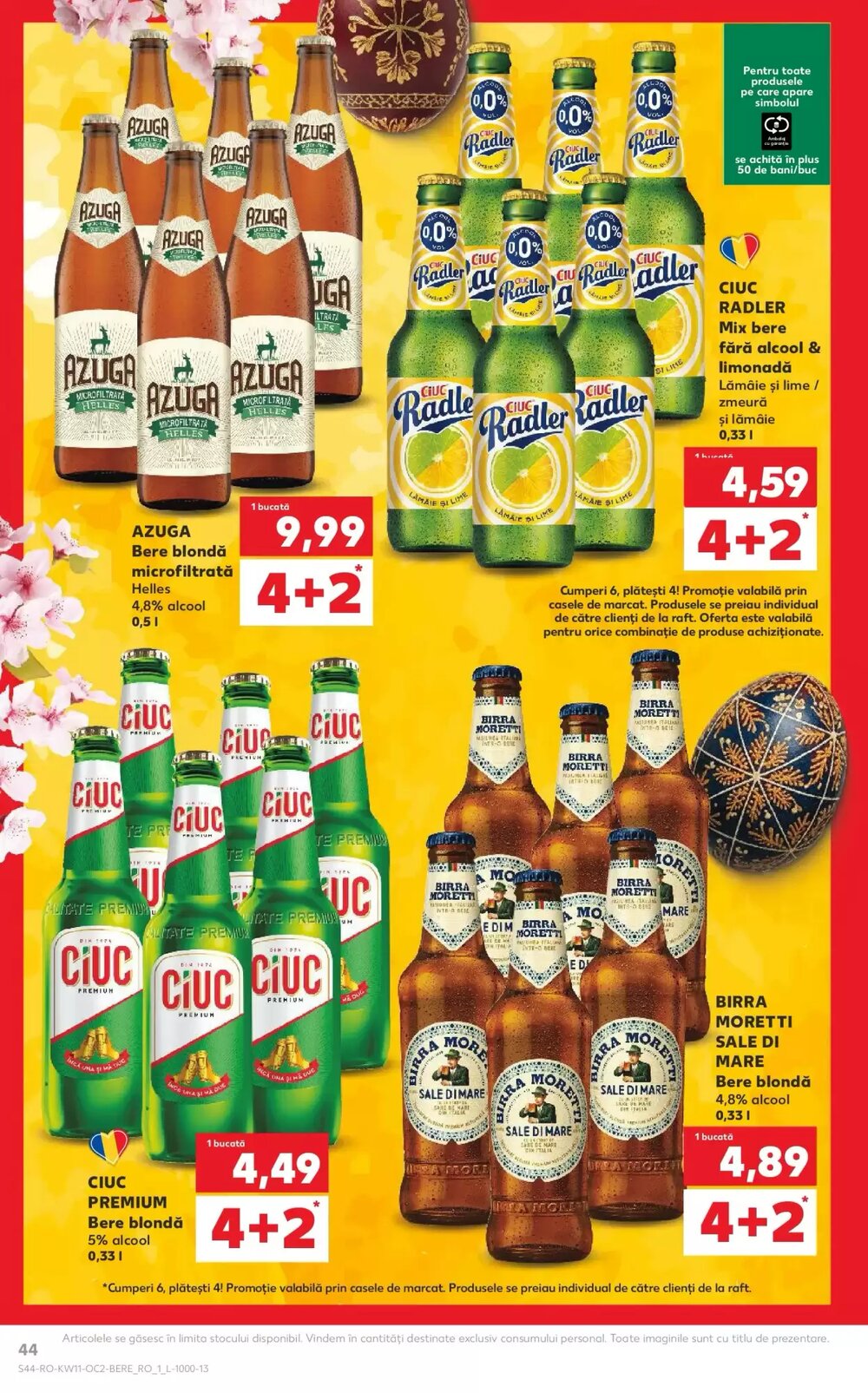 Catalogul cu oferte Kaufland valabil de la 11.03.2026 - Pagina 44.