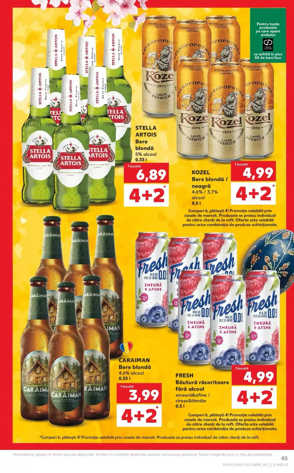 Catalogul cu oferte Kaufland valabil de la 11.03.2026 - Pagina 45.