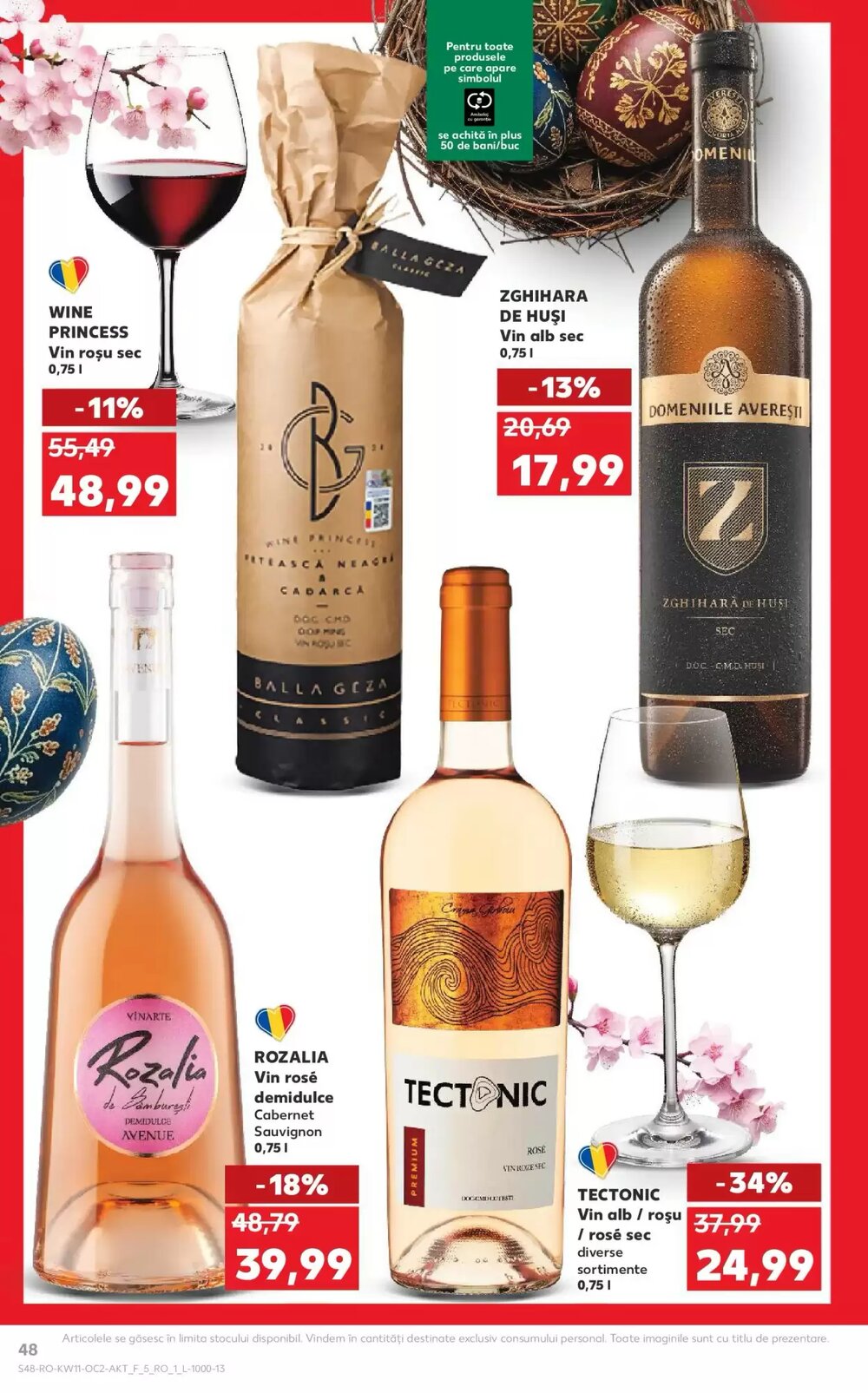 Catalogul cu oferte Kaufland valabil de la 11.03.2026 - Pagina 48.