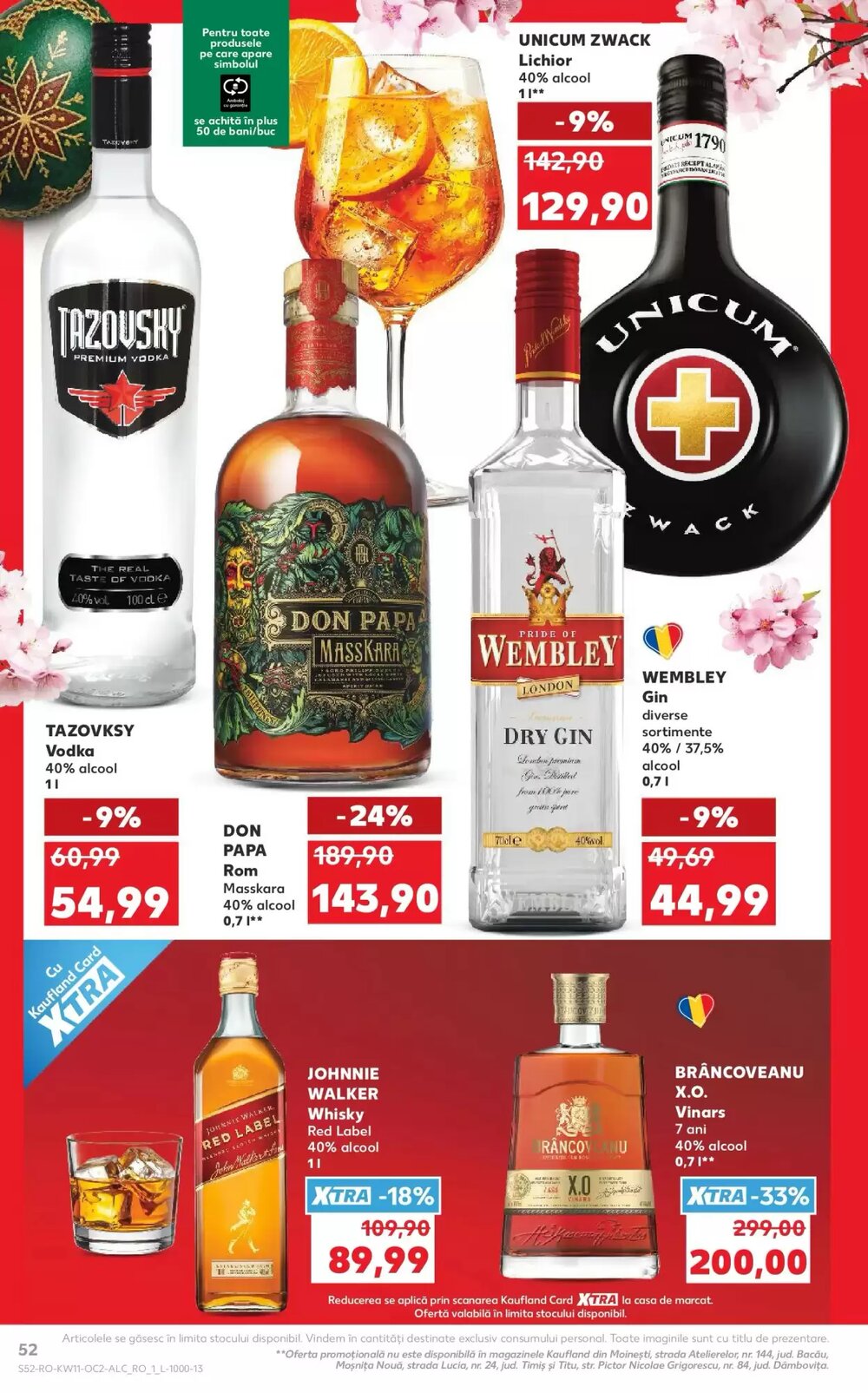 Catalogul cu oferte Kaufland valabil de la 11.03.2026 - Pagina 52.