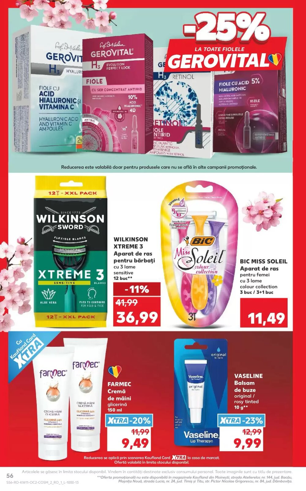 Catalogul cu oferte Kaufland valabil de la 11.03.2026 - Pagina 56.