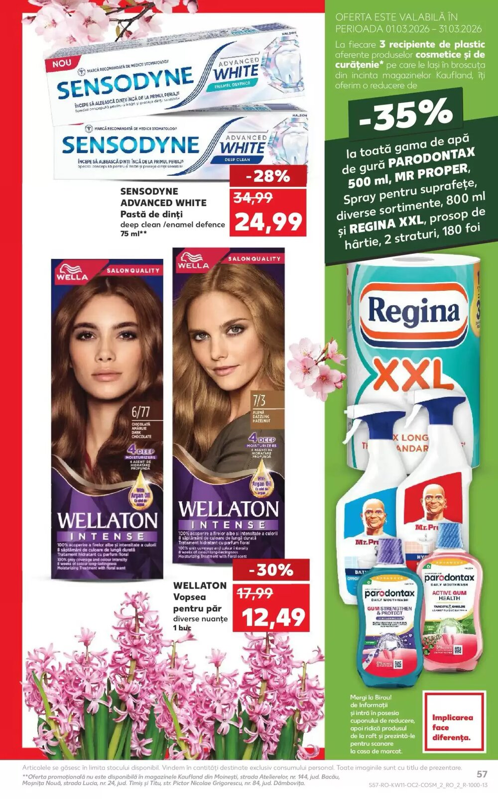 Catalogul cu oferte Kaufland valabil de la 11.03.2026 - Pagina 57.