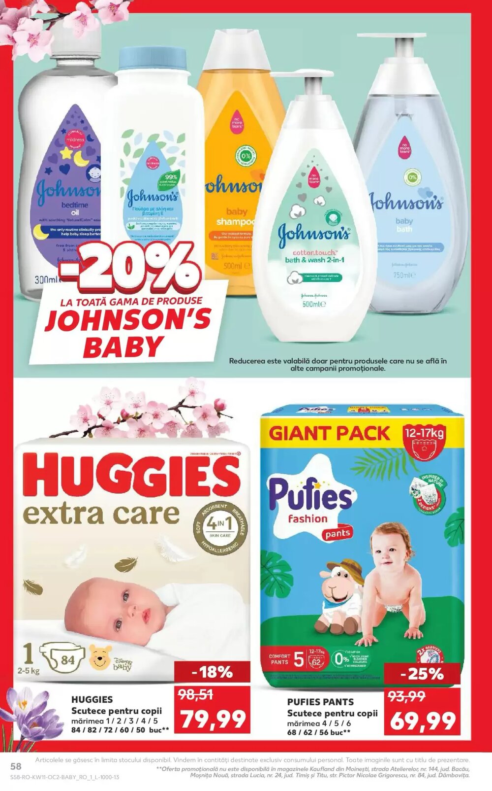 Catalogul cu oferte Kaufland valabil de la 11.03.2026 - Pagina 58.