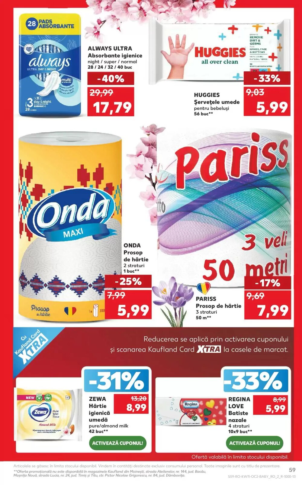 Catalogul cu oferte Kaufland valabil de la 11.03.2026 - Pagina 59.