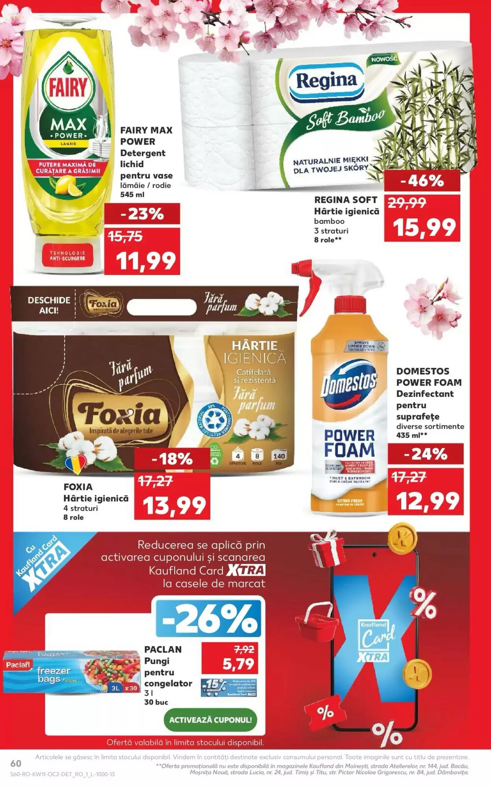 Catalogul cu oferte Kaufland valabil de la 11.03.2026 - Pagina 60.