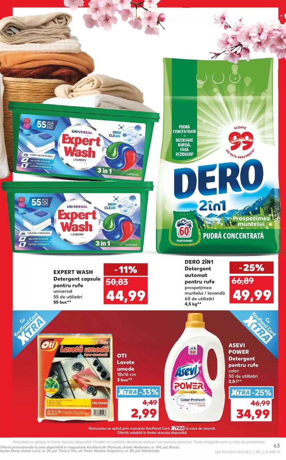 Catalogul cu oferte Kaufland valabil de la 11.03.2026 - Pagina 63.