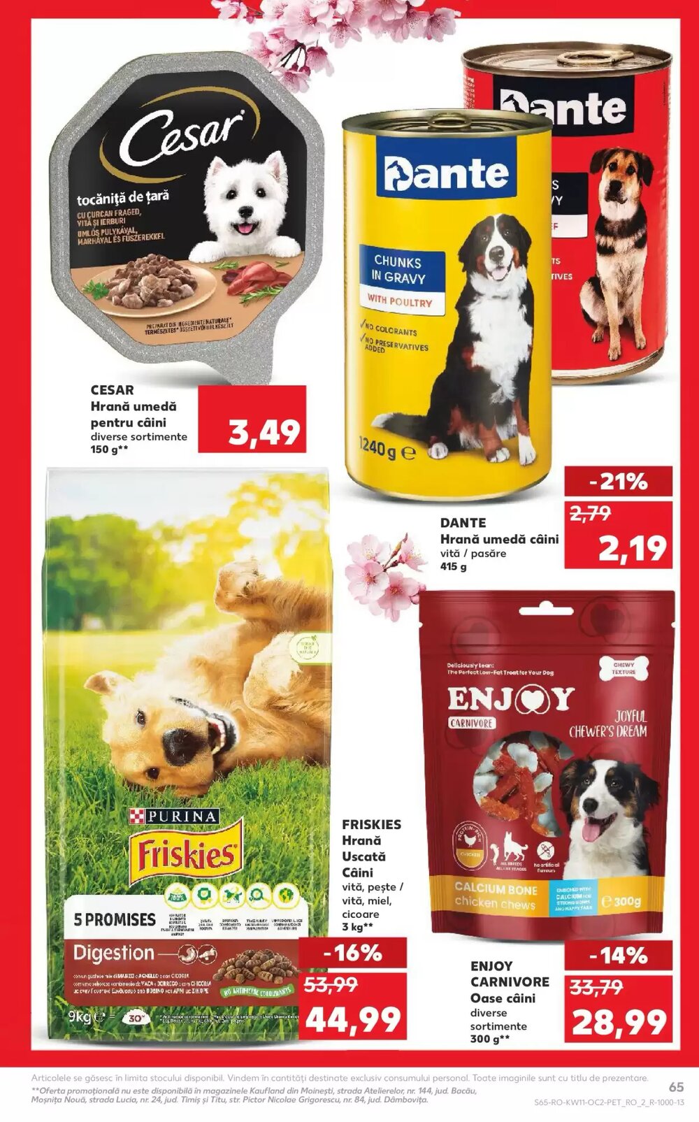 Catalogul cu oferte Kaufland valabil de la 11.03.2026 - Pagina 65.