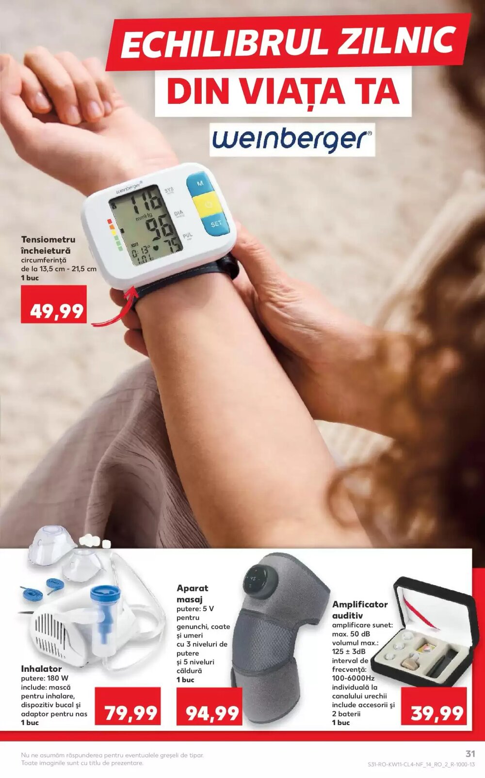 Catalogul cu oferte Kaufland valabil de la 11.03.2026 - Pagina 31.