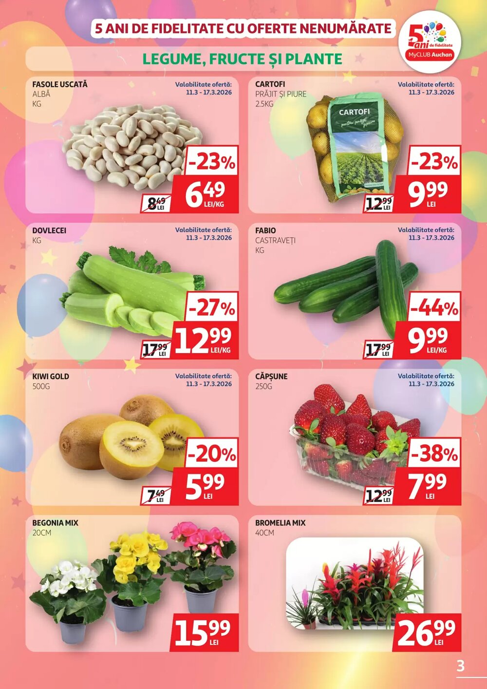 Catalogul cu oferte Auchan valabil de la 11.03.2026 - Pagina 3.