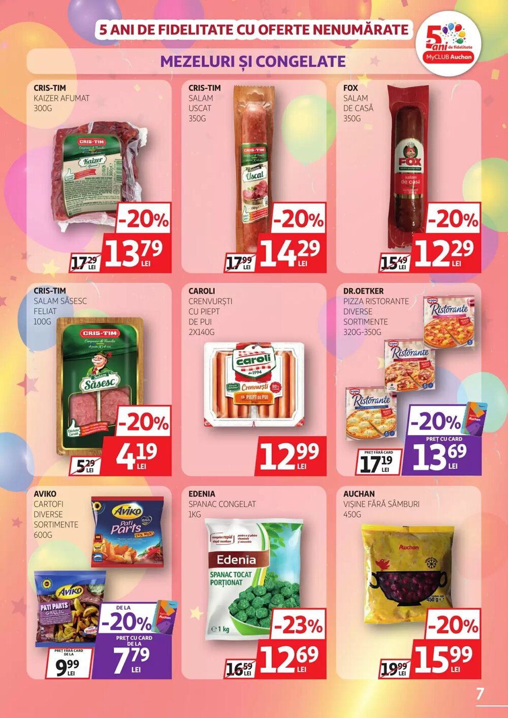 Catalogul cu oferte Auchan valabil de la 11.03.2026 - Pagina 7.