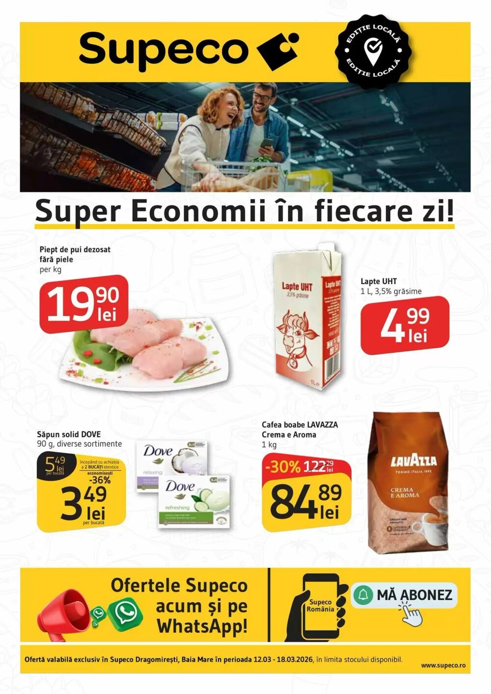 Catalogul cu oferte Supeco valabil de la 12.03.2026 - Pagina 1.