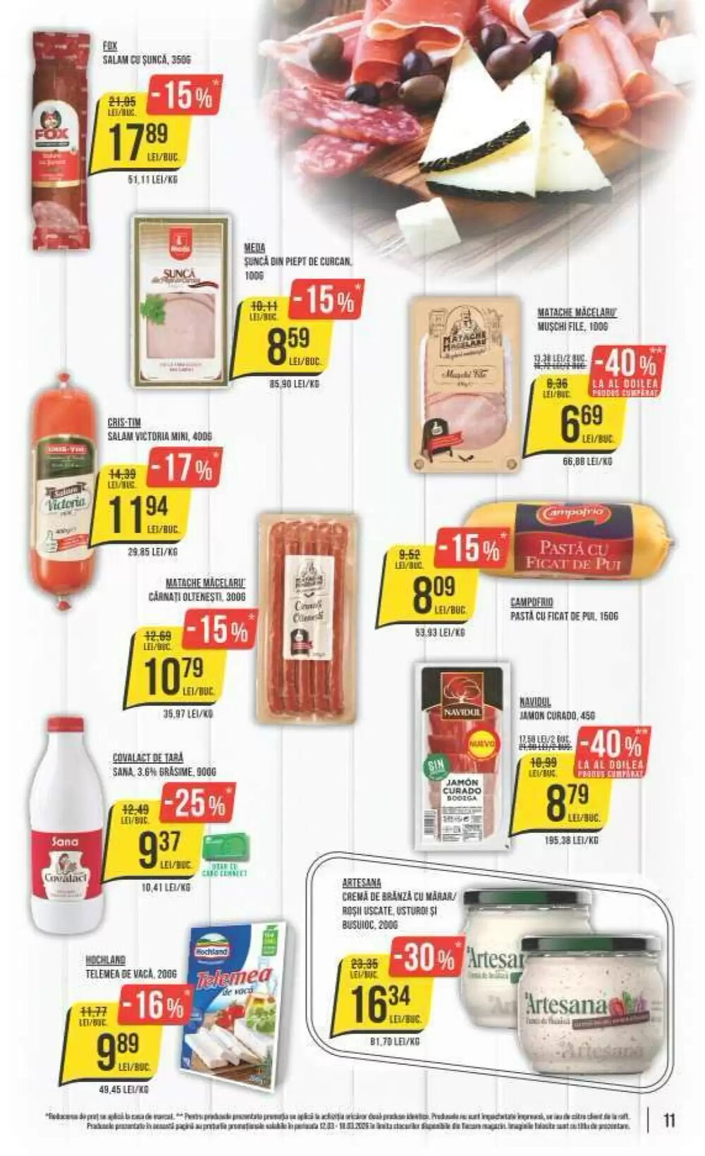 Catalogul cu oferte Mega Image valabil de la 12.03.2026 - Pagina 11.