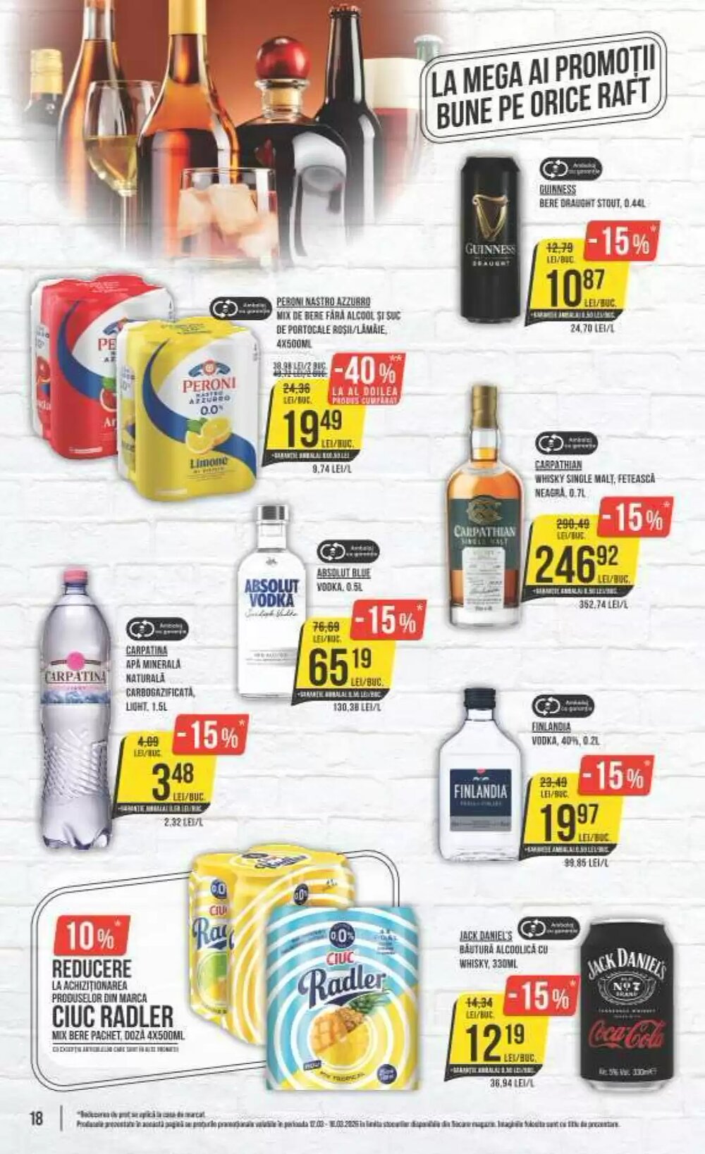 Catalogul cu oferte Mega Image valabil de la 12.03.2026 - Pagina 18.