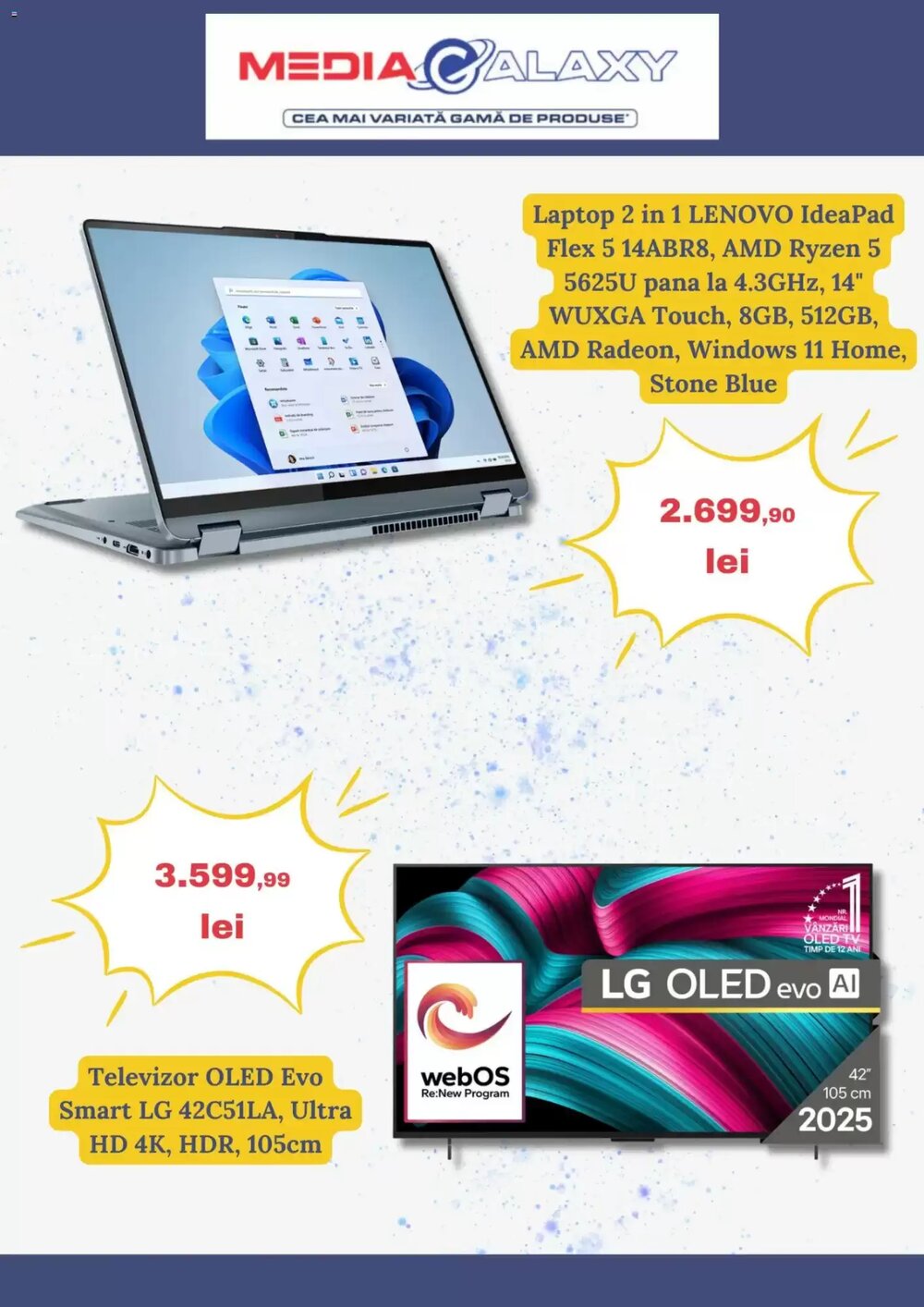 Catalogul cu oferte Media Galaxy valabil de la 12.03.2026 - Pagina 3.