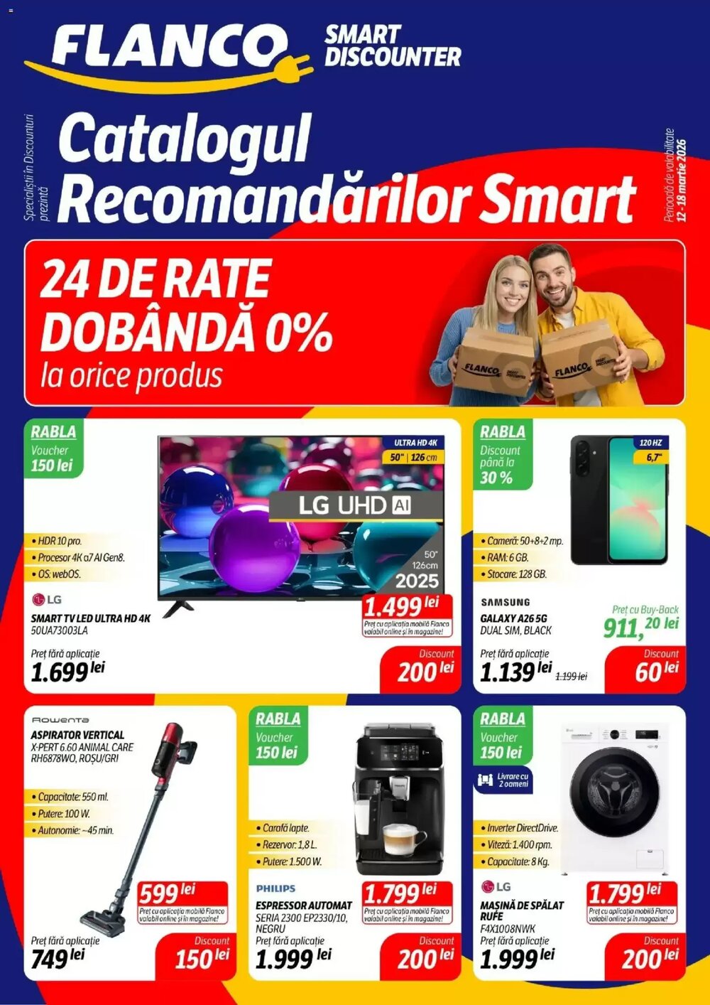 Catalogul cu oferte Flanco valabil de la 12.03.2026 - Pagina 1.