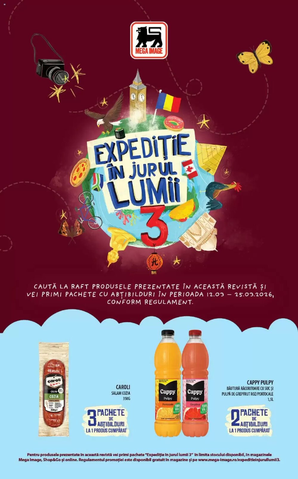 Catalogul cu oferte Mega Image valabil de la 12.03.2026 - Pagina 1.